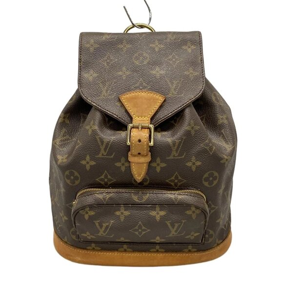 Auth LOUIS VUITTON Montsouris MM M51136 Monogram SP0937 Backpack Monogram Canvas - Picture 1 of 14